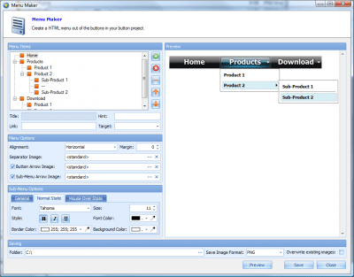 Capture d'écran de l'application Button Shop - #4