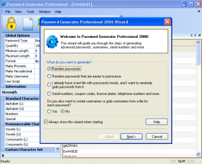Capture d'écran de l'application Password Generator Professional - #2