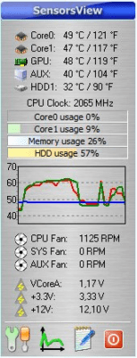 Capture d'écran de l'application SensorsView Pro - #6