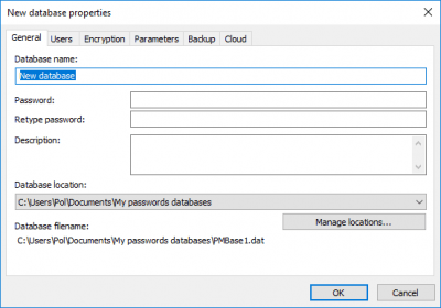 Capture d'écran de l'application Password Manager XP - #1