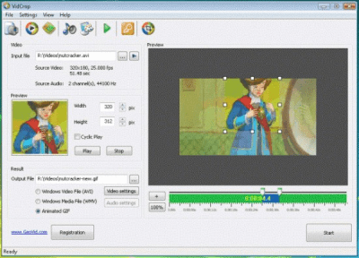 Capture d'écran de l'application VidCrop - #2