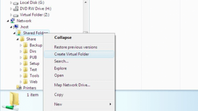 Capture d'écran de l'application Virtual Folder - #4