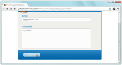 Capture d'écran de l'application Web Form Builder - #2