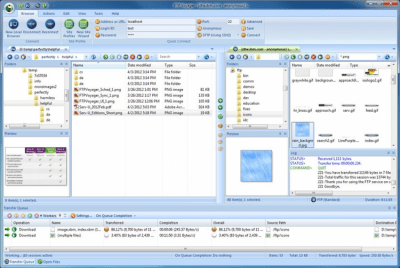 Capture d'écran de l'application FTP Voyager - #2