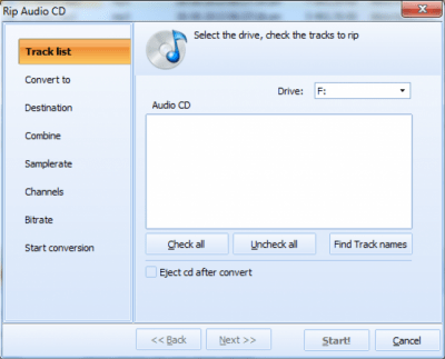 Capture d'écran de l'application Total Audio Converter - #3