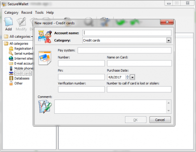 Capture d'écran de l'application SecureWallet - #4