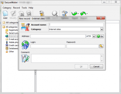 Capture d'écran de l'application SecureWallet - #5