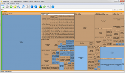 Capture d'écran de l'application SpaceSniffer - #3