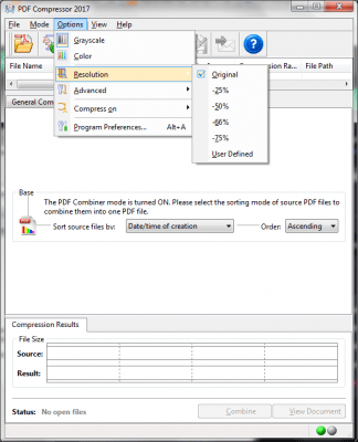 Capture d'écran de l'application Advanced PDF Compressor - #2