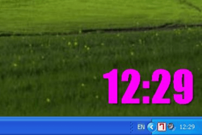 Capture d'écran de l'application Font Clock-7 - #1