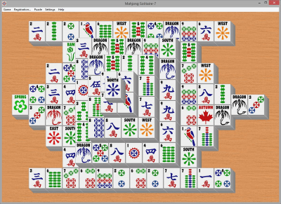 Capture d'écran de l'application Mahjong Solitaire-7 - #2