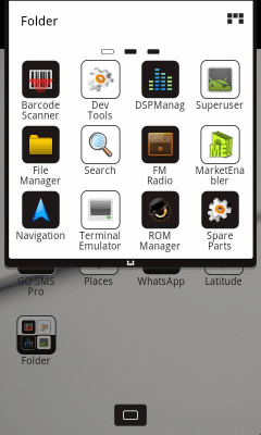 Capture d'écran de l'application Z.CoffeeW Theme GO Launcher EX - #7