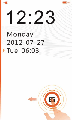 Capture d'écran de l'application Thème du verrou NEX GO - #3