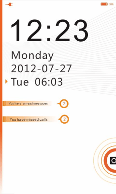 Capture d'écran de l'application Thème du verrou NEX GO - #6