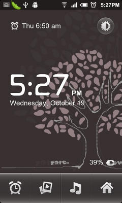 Capture d'écran de l'application Lovetree Theme GO Launcher EX - #4