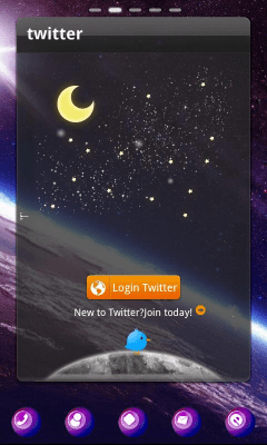 Capture d'écran de l'application starry night2 Theme GOLauncher - #2