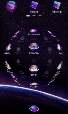 Capture d'écran de l'application starry night2 Theme GOLauncher - #7