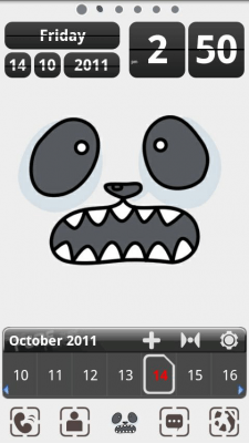 Capture d'écran de l'application Guaiwu Theme GO Launcher EX - #4