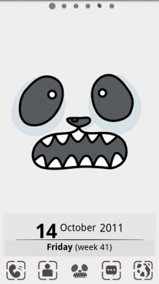 Capture d'écran de l'application Guaiwu Theme GO Launcher EX - #7