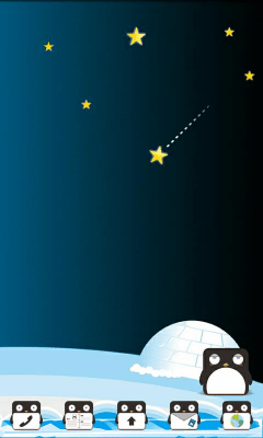 Capture d'écran de l'application K-PENGUIN Theme GO Launcher EX - #4