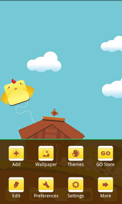 Capture d'écran de l'application K-CHICK Theme GO Launcher EX - #1