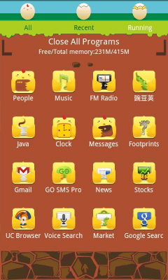 Capture d'écran de l'application K-CHICK Theme GO Launcher EX - #5