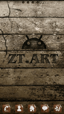 Capture d'écran de l'application ZT Wood Theme GO Launcher EX - #6