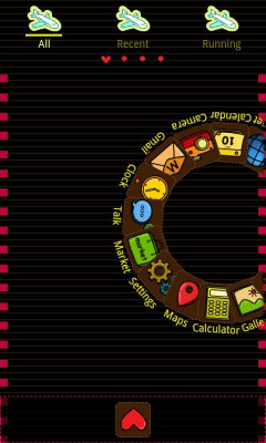 Capture d'écran de l'application Low CO2 3 Theme GO Launcher EX - #3