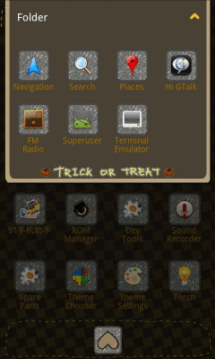 Capture d'écran de l'application Trick Theme GO Launcher EX - #2