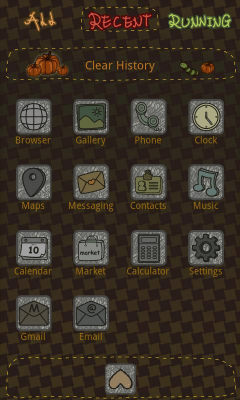 Capture d'écran de l'application Trick Theme GO Launcher EX - #4