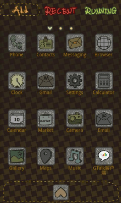 Capture d'écran de l'application Trick Theme GO Launcher EX - #6