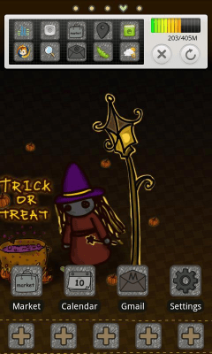 Capture d'écran de l'application Trick Theme GO Launcher EX - #7