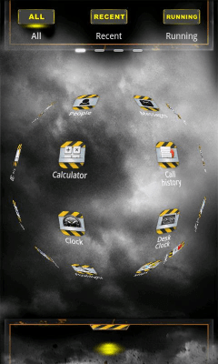 Capture d'écran de l'application DIRT Theme GO Launcher EX - #5