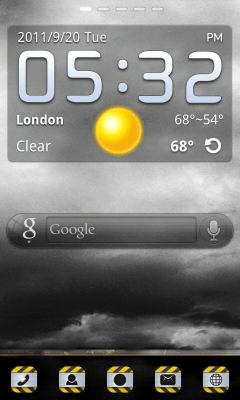 Capture d'écran de l'application DIRT Theme GO Launcher EX - #7