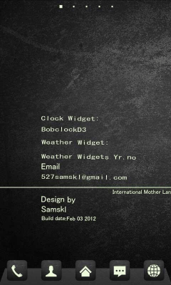 Capture d'écran de l'application IMLD Theme GO Launcher EX - #5