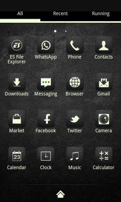 Capture d'écran de l'application IMLD Theme GO Launcher EX - #6