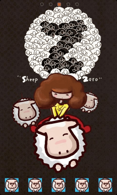 Capture d'écran de l'application SheepZ Theme GO Launcher EX - #5