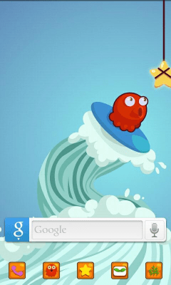 Capture d'écran de l'application Octopus Star Theme - #3