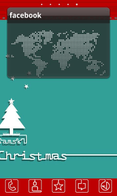Capture d'écran de l'application S Christmas Theme GO Launcher - #5