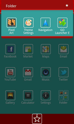Capture d'écran de l'application S Christmas Theme GO Launcher - #7
