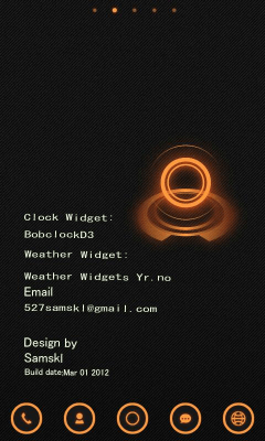 Capture d'écran de l'application Z.Halo GO Launcher Ex Theme - #4