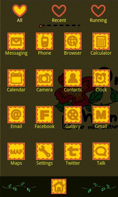 Capture d'écran de l'application mooncake Theme GO Launcher EX - #4