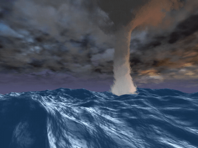 Capture d'écran de l'application Sea Storm 3D - #1