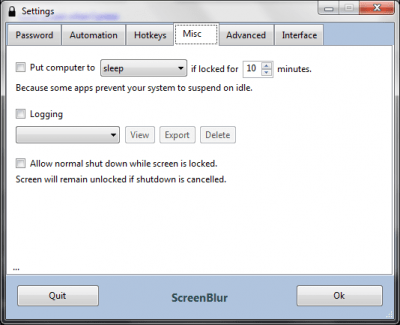 Capture d'écran de l'application ScreenBlur - #4