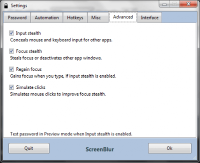 Capture d'écran de l'application ScreenBlur - #5