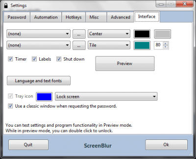 Capture d'écran de l'application ScreenBlur - #6