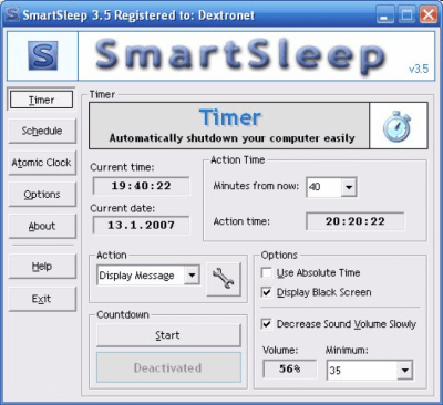 Capture d'écran de l'application SmartSleep - #1