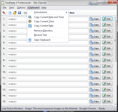 Capture d'écran de l'application FastPaste - #3