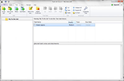 Capture d'écran de l'application Task List Guru - #5