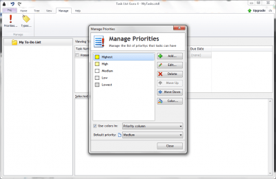 Capture d'écran de l'application Task List Guru - #7